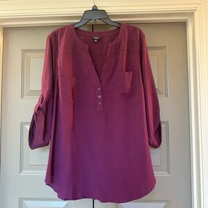 Torrid Harper Challis 3/4 Sleeve